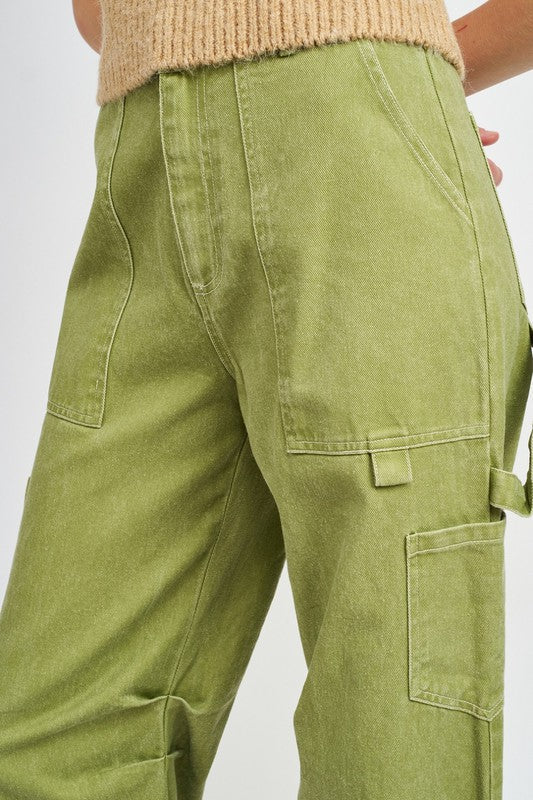 Stilla | Rise Fit Cargo Bukser