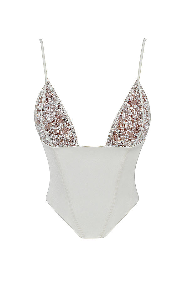 Stilla | Ivory Satin Korset