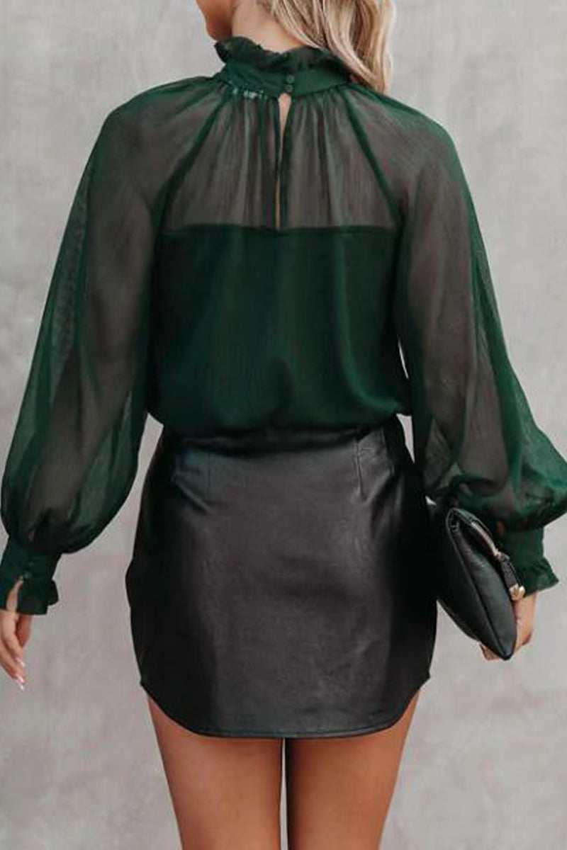 Stilla | Sexede, Elegante og Robuste Patchwork Turtleneck Toppe
