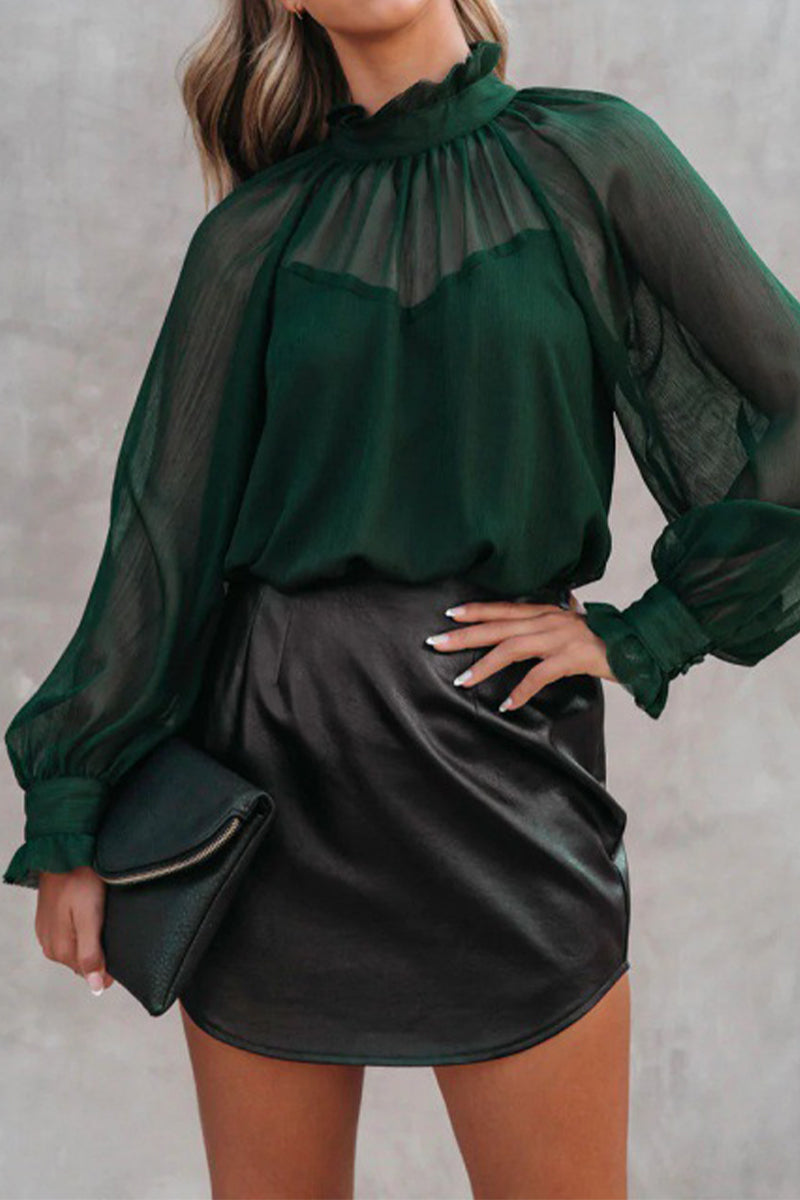 Stilla | Sexede, Elegante og Robuste Patchwork Turtleneck Toppe