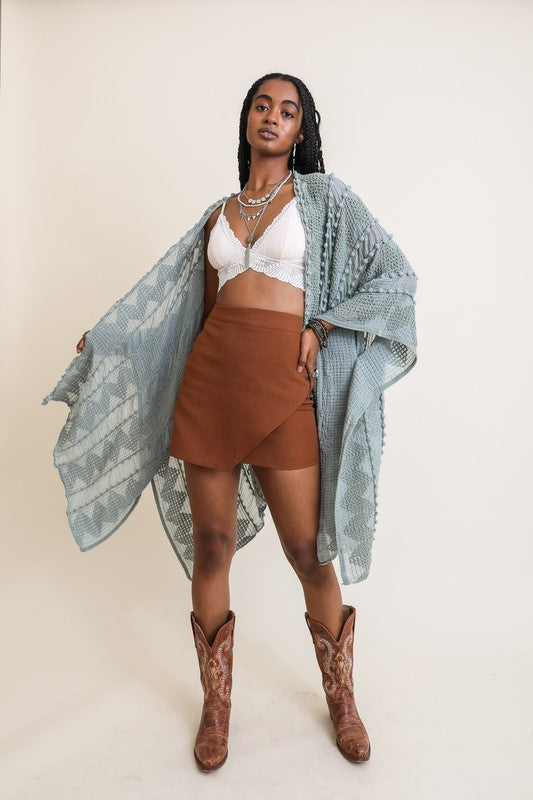 Stilla | Zig Zag Blød Kimono