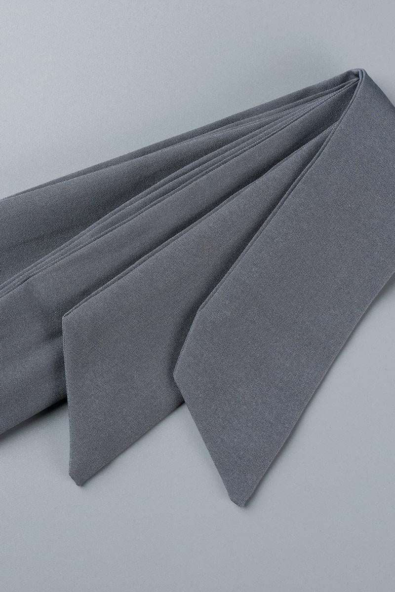 Stilla | Afslappet Daily Solid Frenulum Med Bælte Nedadgående Krave Reguleret Jumpsuits