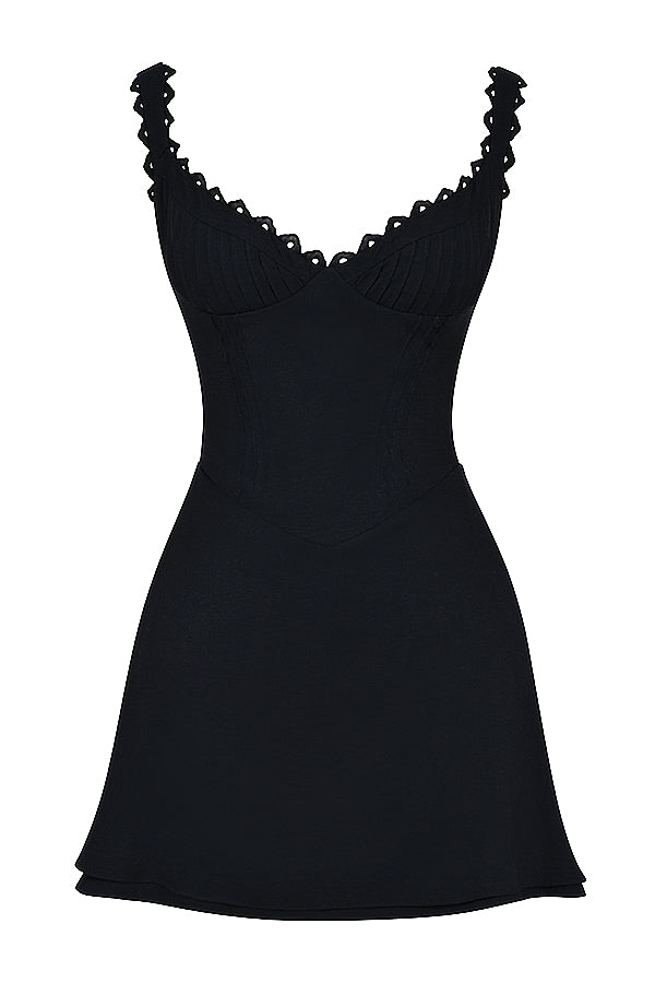Stilla | Pin Tuck Minikjole