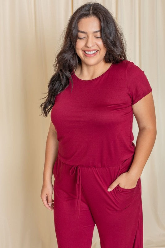 Stilla | Ærmeløs Jumpsuit M/lomme