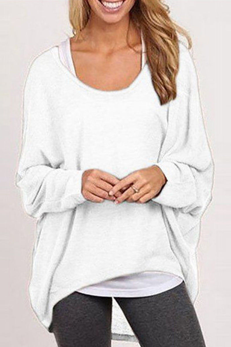 Stilla | Lette T-shirts Med Rund Halsudskæring Af Ensfarvet Patchwork