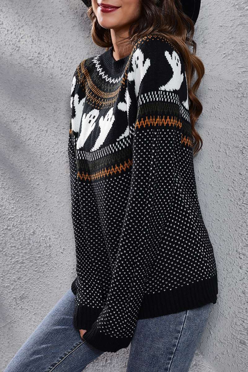 Stilla | Løse Patchwork Toppe Med Kontrasterende Rund Hals
