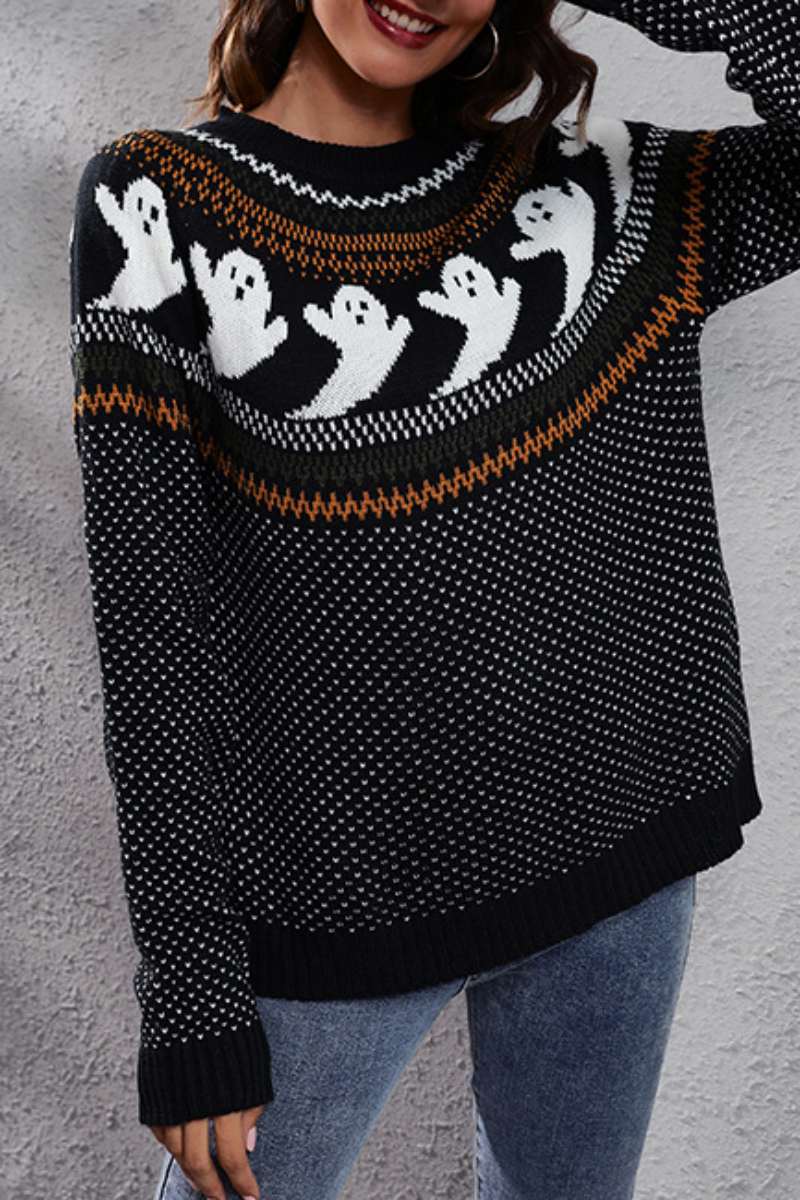 Stilla | Løse Patchwork Toppe Med Kontrasterende Rund Hals