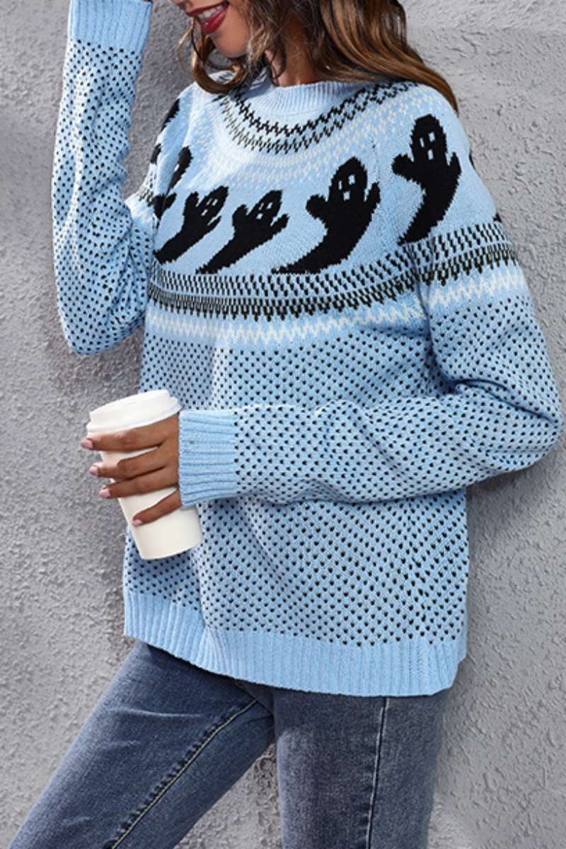 Stilla | Løse Patchwork Toppe Med Kontrasterende Rund Hals