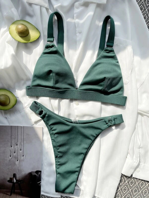 Stilla | Delta Wing Trekant Bikini Med Skåle