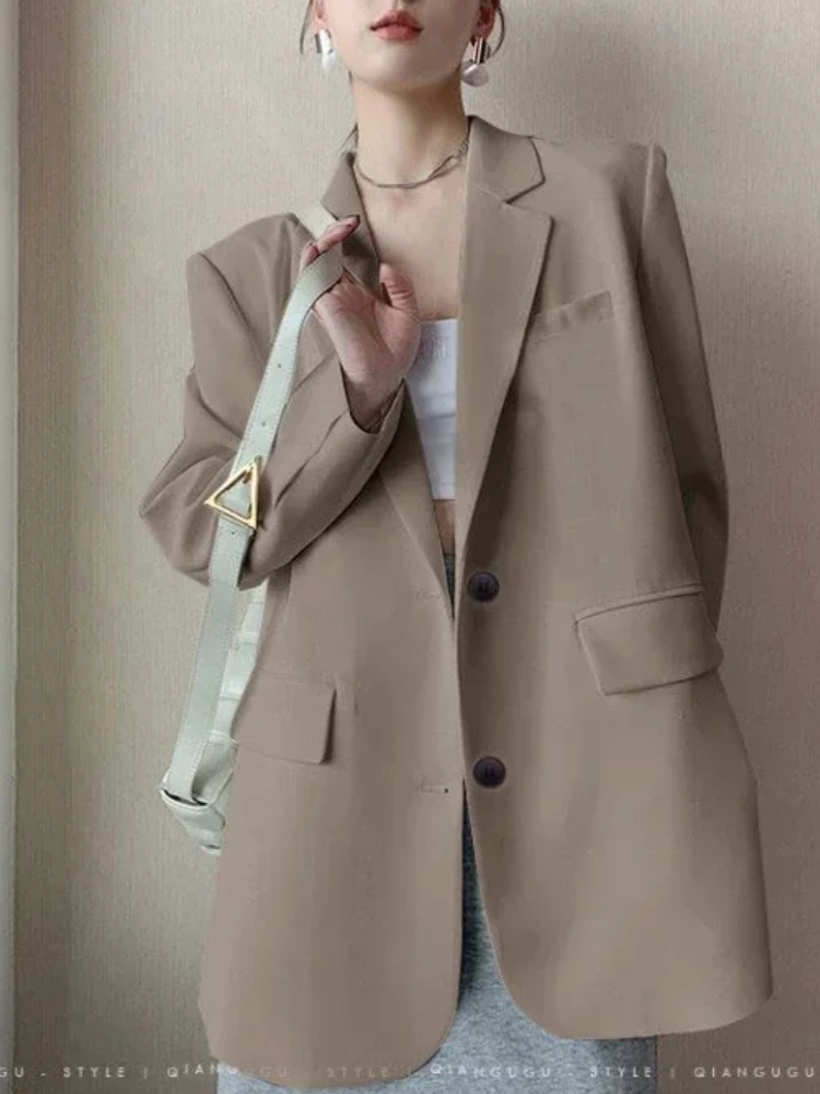 Stilla | Slim Fit Lang Blazer til Kvinder