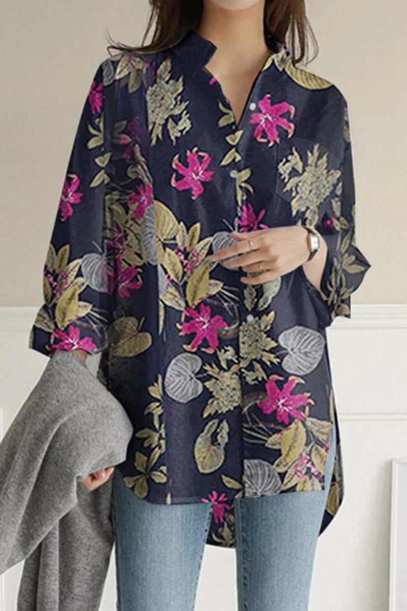 Stilla | Floral Button up Bluse