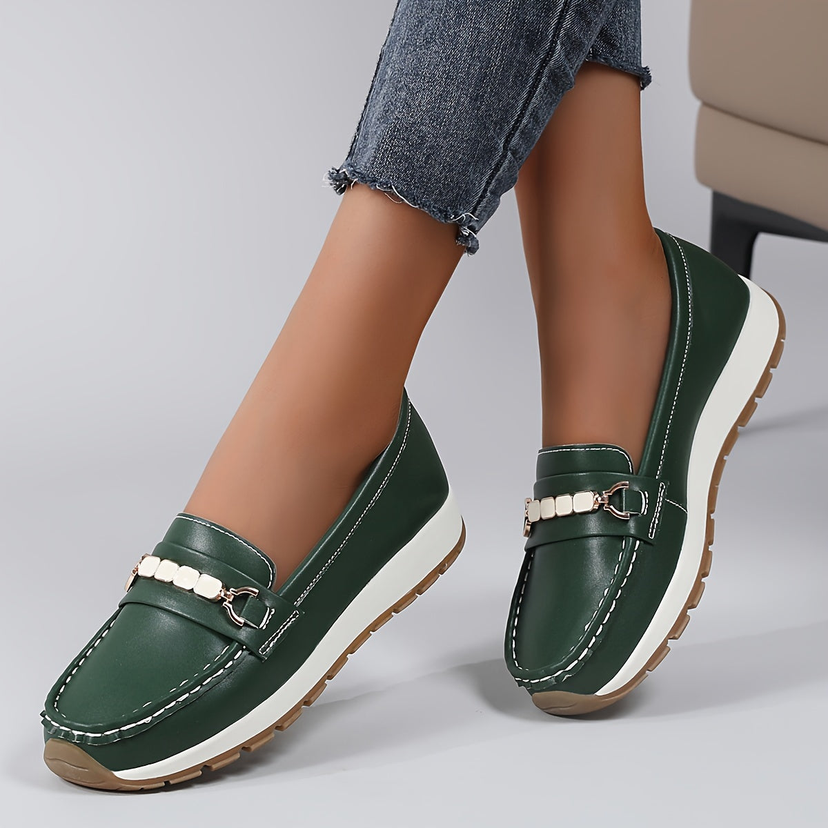 Stilla | Dame Slip on Loafers