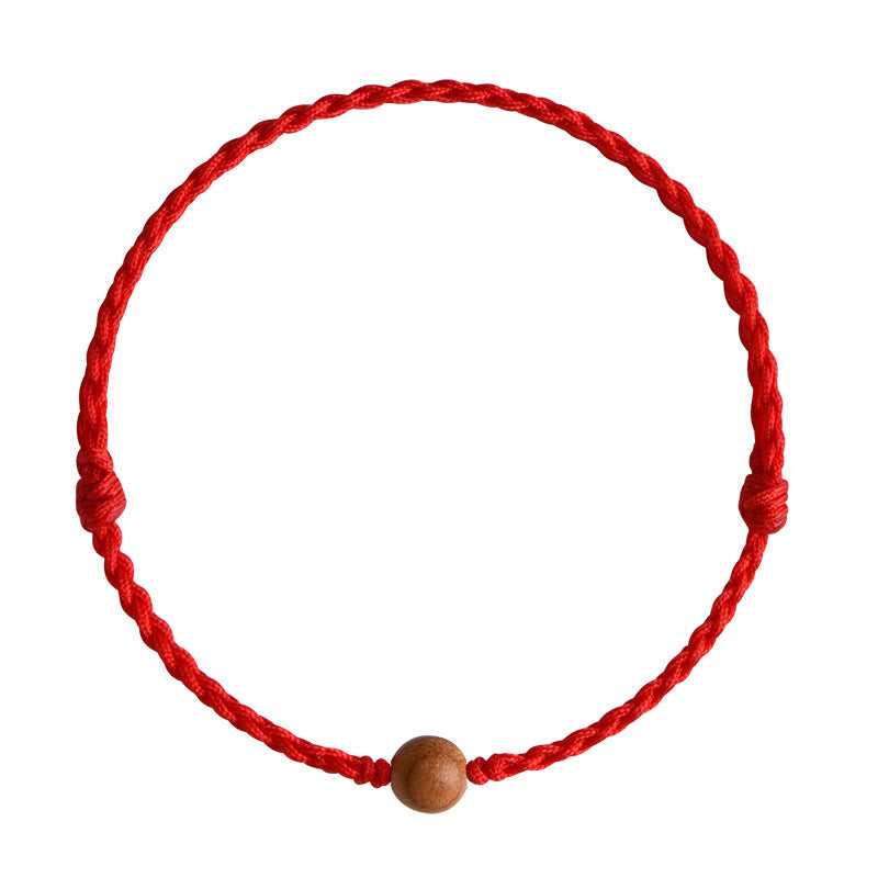 Stilla | Buddha Amulet Armbånd Lavet Af Ferskentræperler Mod Onde Ånder