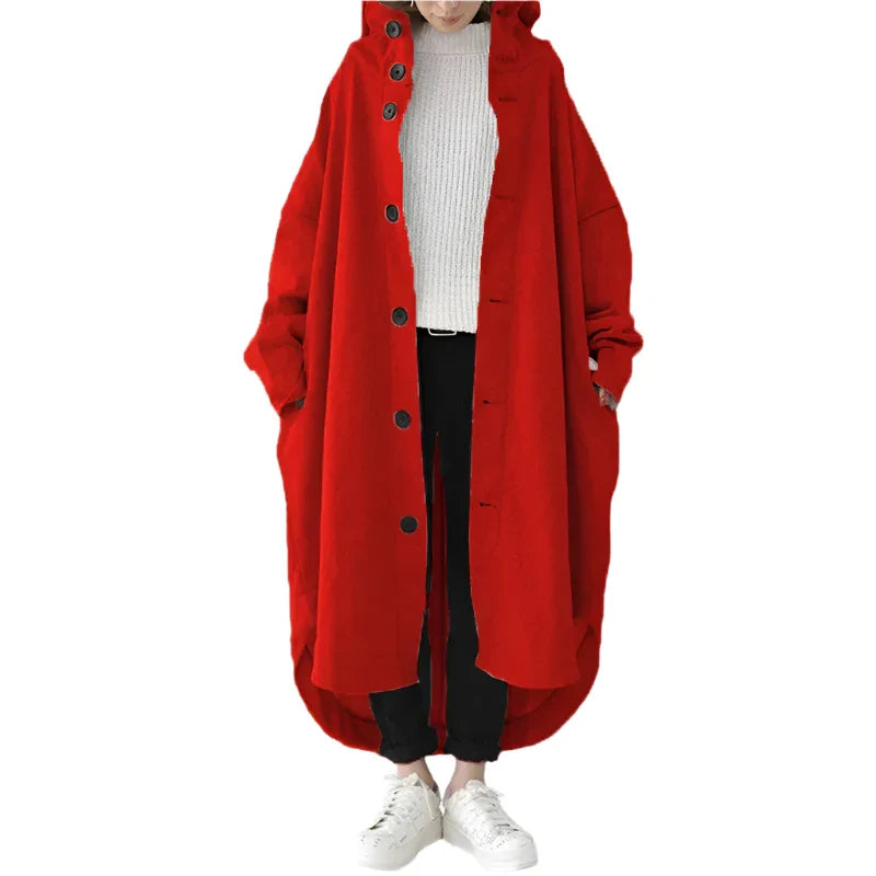 Stilla | Stor, Løs Trenchcoat
