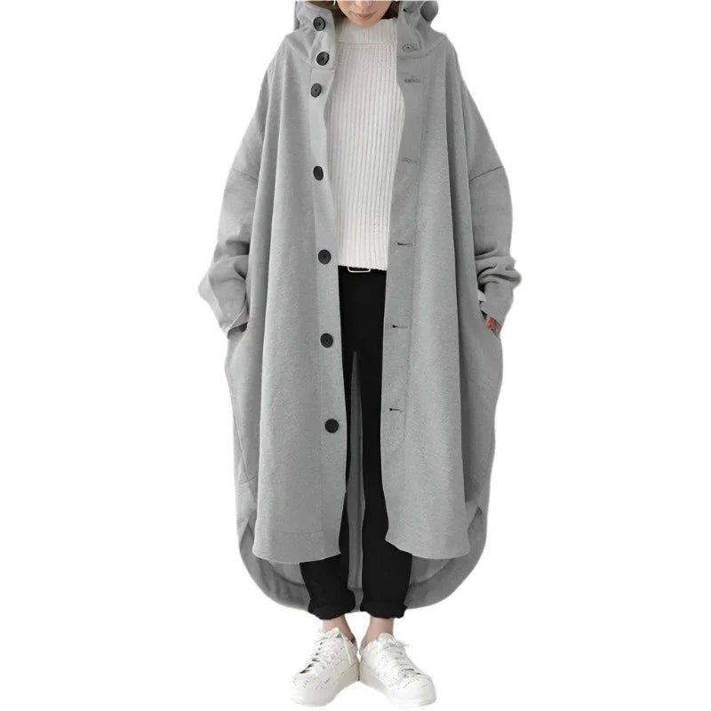 Stilla | Stor, Løs Trenchcoat