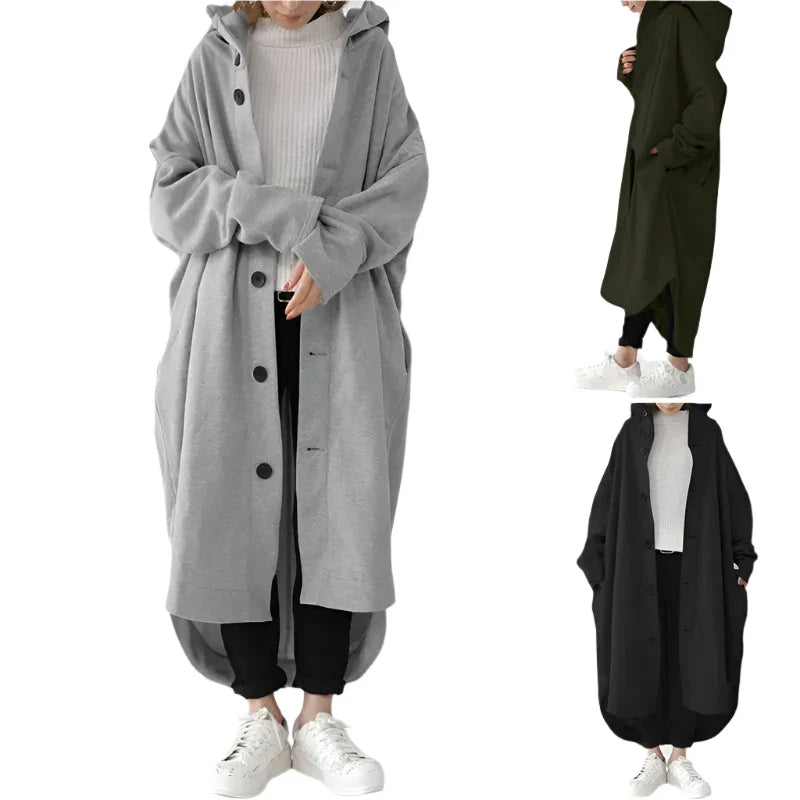Stilla | Stor, Løs Trenchcoat