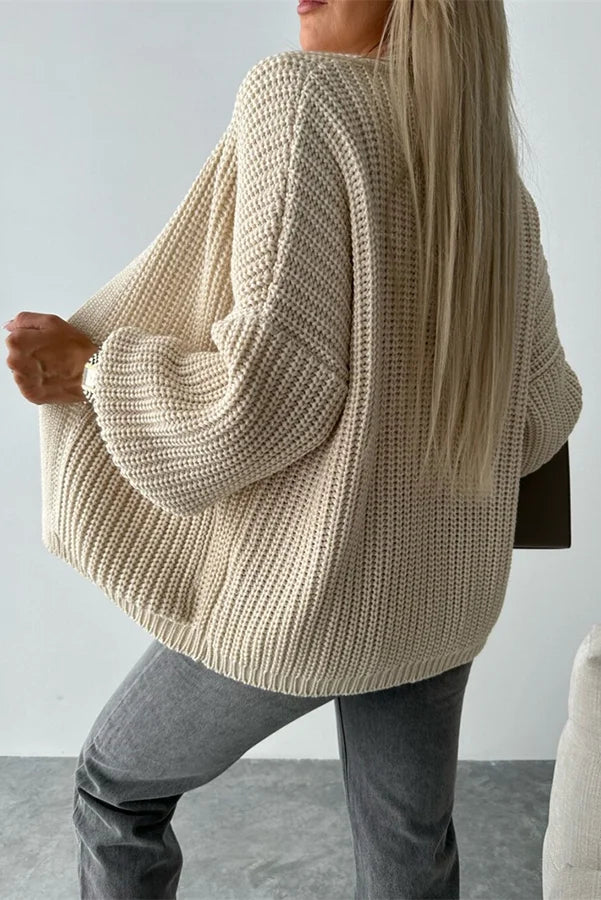 Stilla | Cardigan Coad Med Lange Ærmer Og Lommer