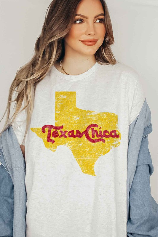 Stilla | Chica Graphic Plus Size T-shirt / T-shirt
