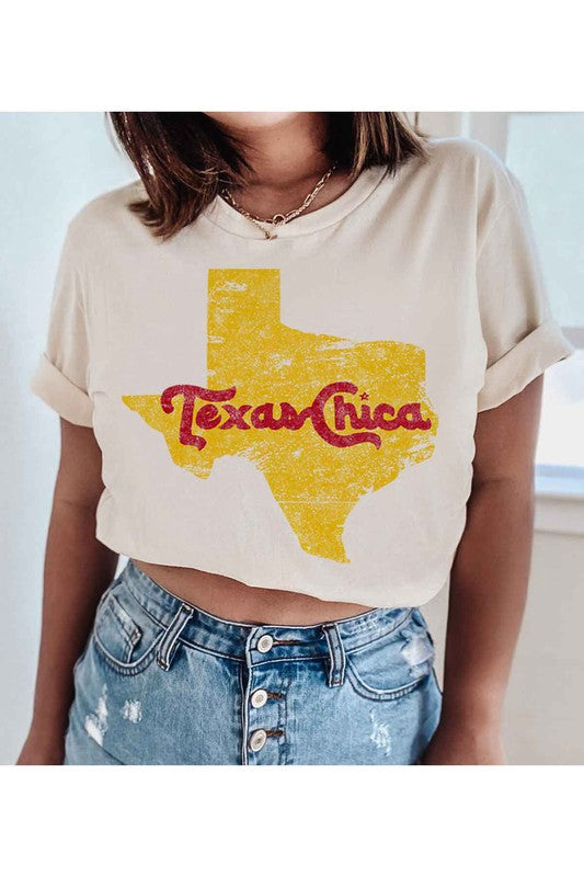 Stilla | Chica Graphic Plus Size T-shirt / T-shirt