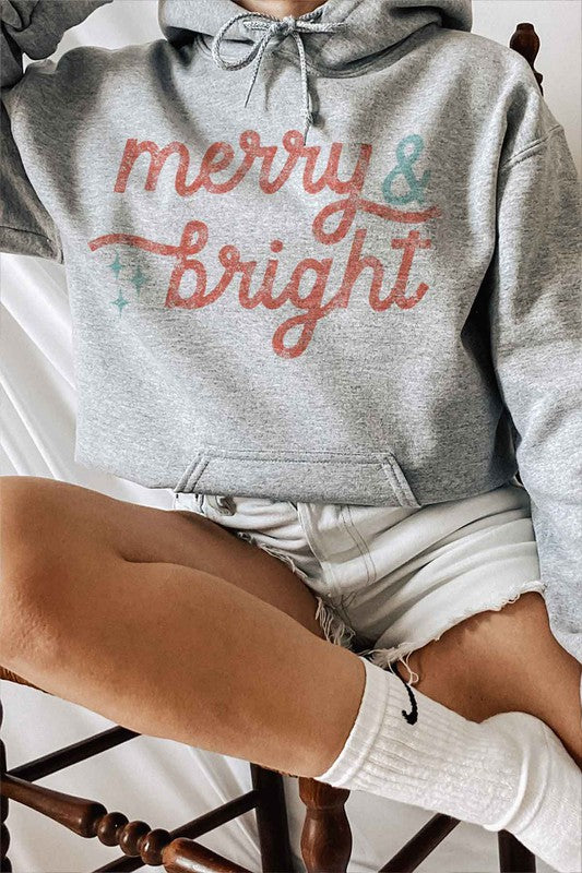 Stilla | Lys Jul Grafisk Hoodie