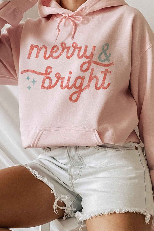 Stilla | Lys Jul Grafisk Hoodie