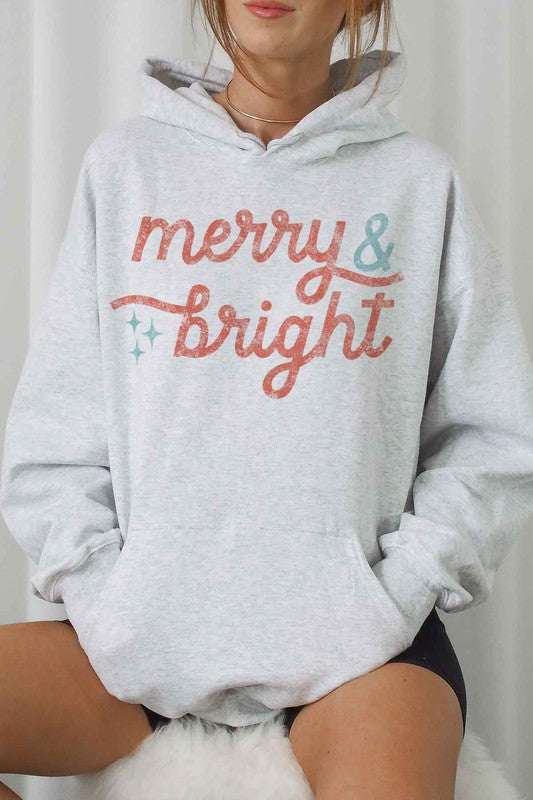 Stilla | Lys Jul Grafisk Hoodie