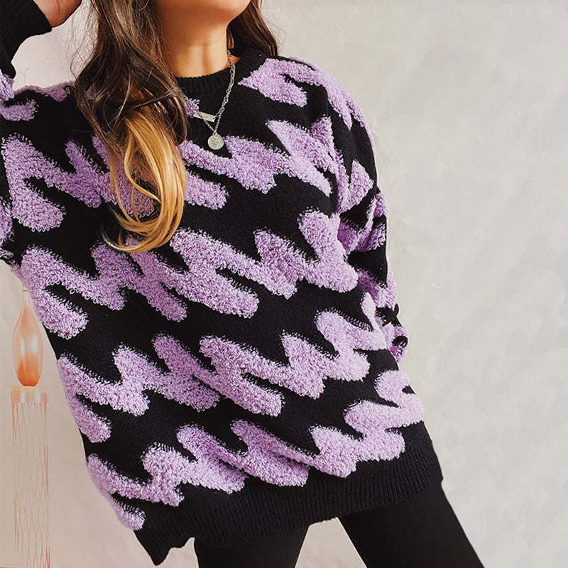 Stilla | Chic og Læder Pullover