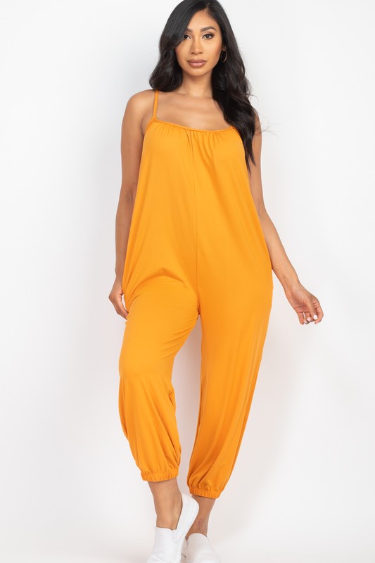 Stilla | Strop Solid Jumpsuit