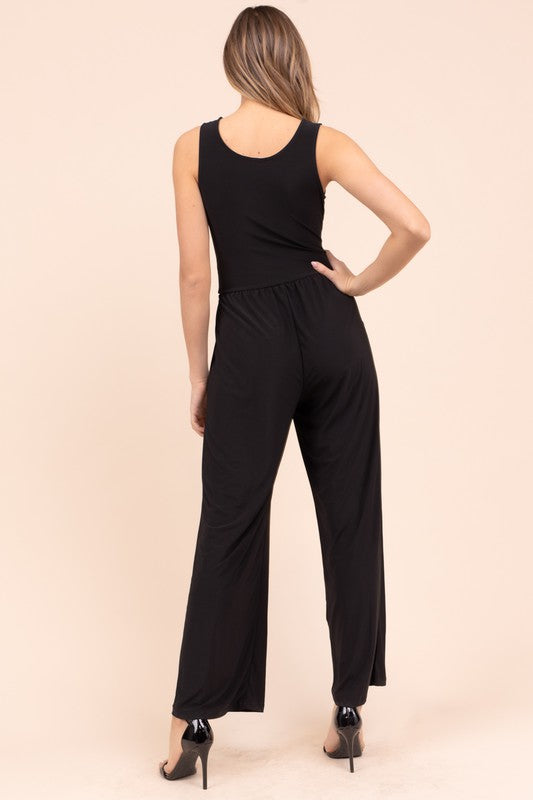 Stilla | Neck Jumpsuit