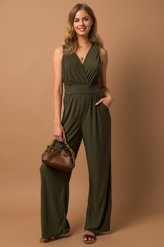 Stilla | Neck Jumpsuit