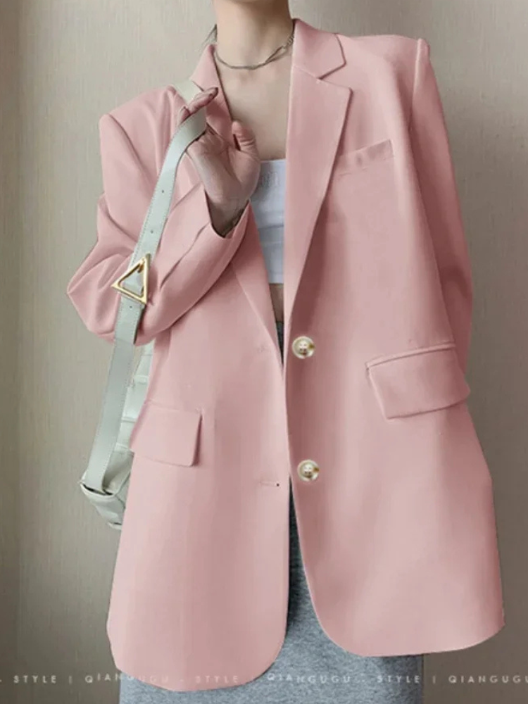 Stilla | Slim Fit Lang Blazer til Kvinder