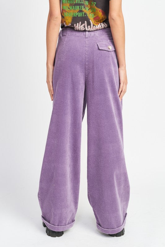 Stilla | Leg Corduroy Bukser Med Lommer