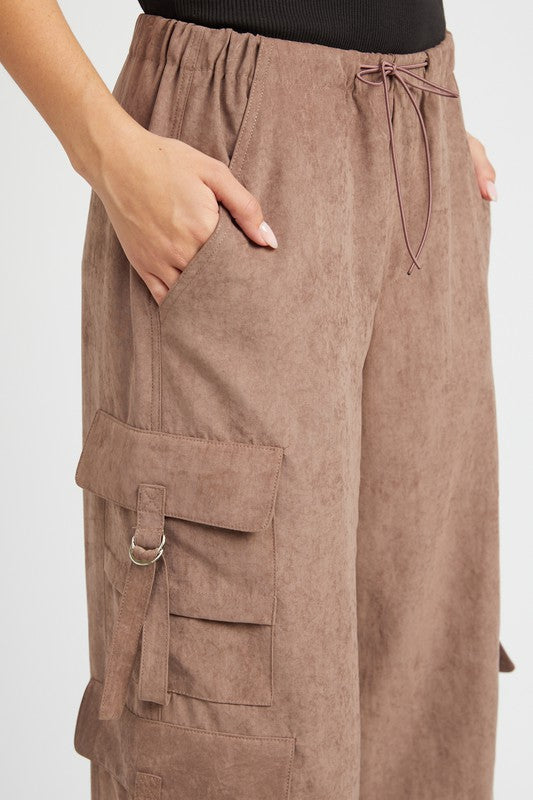 Stilla | Rise Strap Tie Cargo Bukser