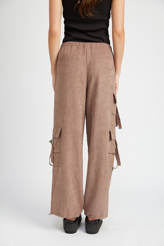 Stilla | Rise Strap Tie Cargo Bukser