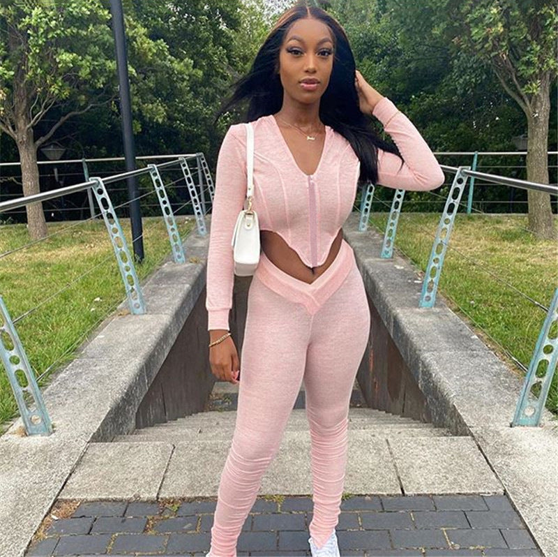 Dame sportlig jumpsuit med innovative cut-out-detaljer Stilla