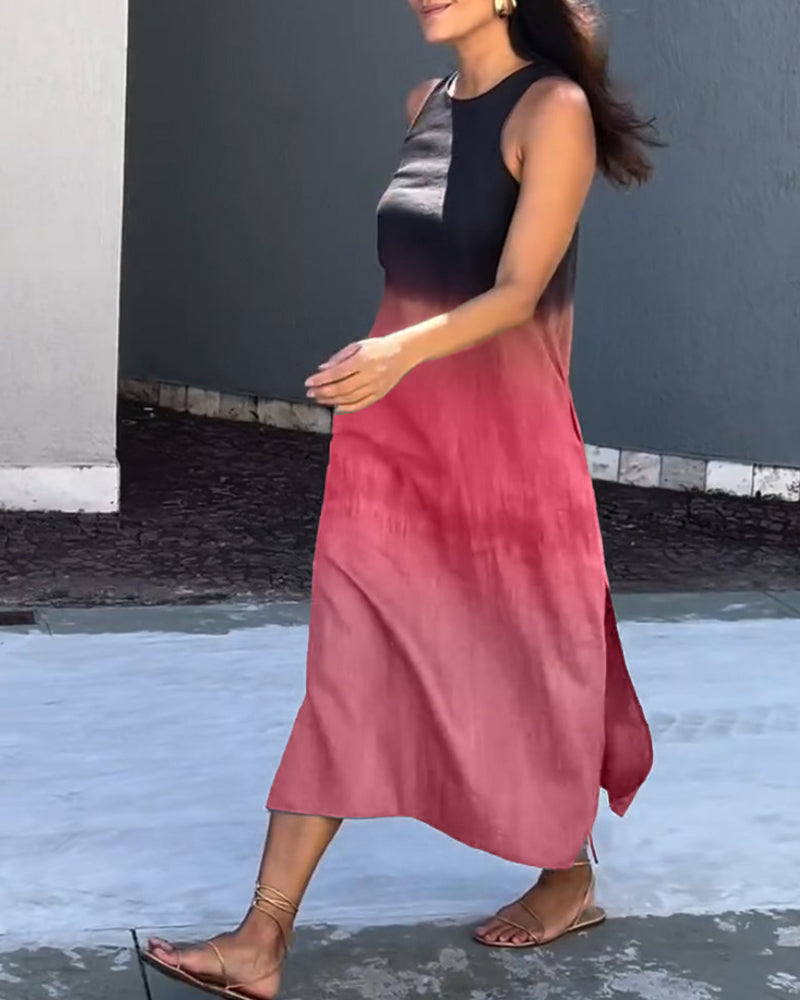 Stilla | Gradiente Kjole