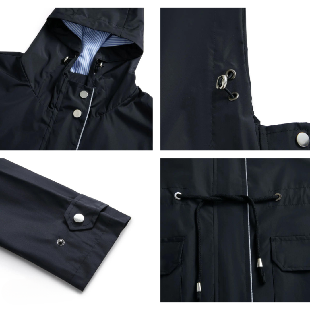 Stilla | Enkel Vandtæt Trenchcoat