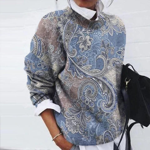 Stilla | Behagelig Sweater med Print