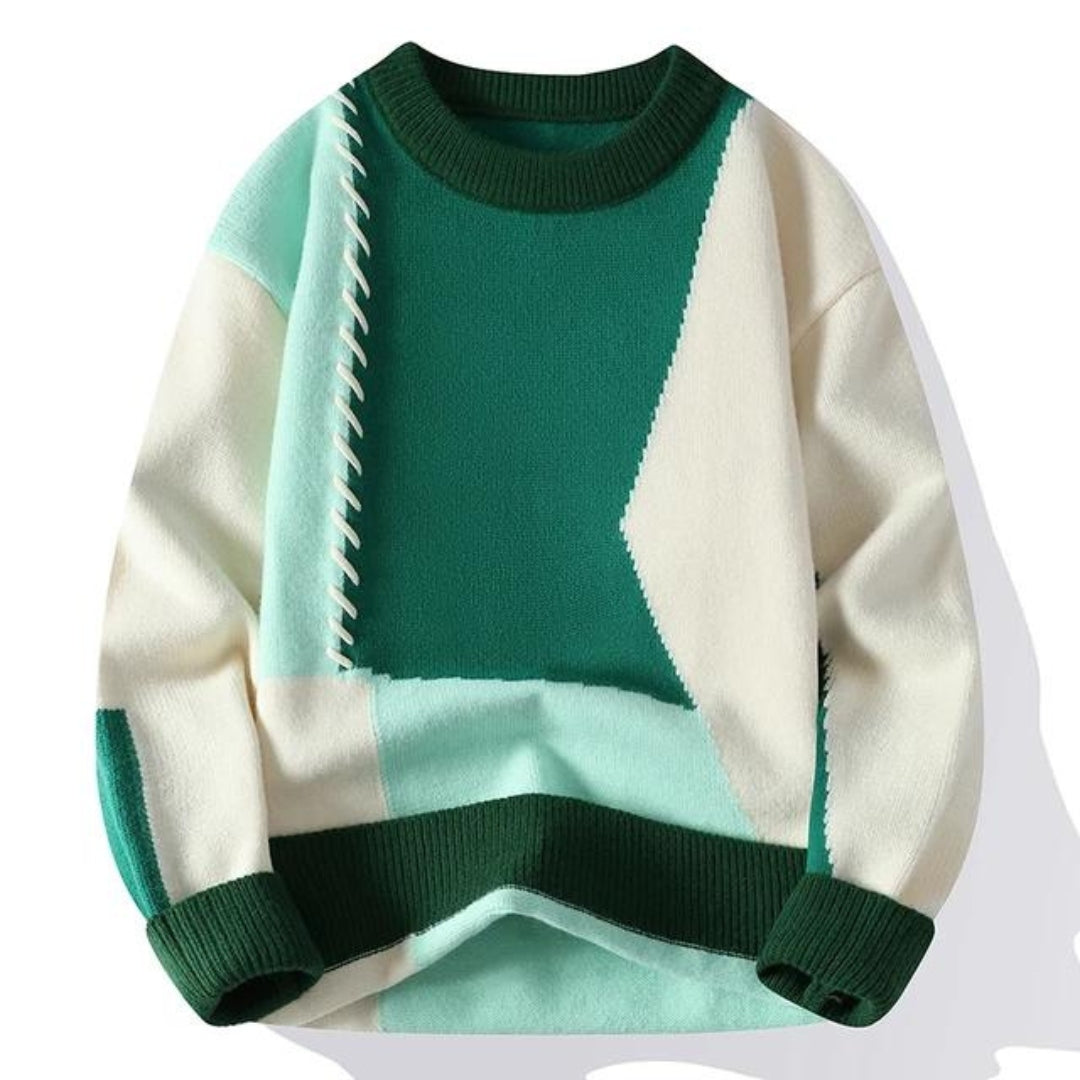 Stilla | Hyggelig Patchwork-Trøje