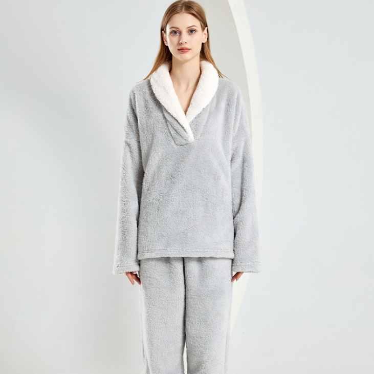 Stilla | Sæt Af Tykke Fleece-Pyjamaser