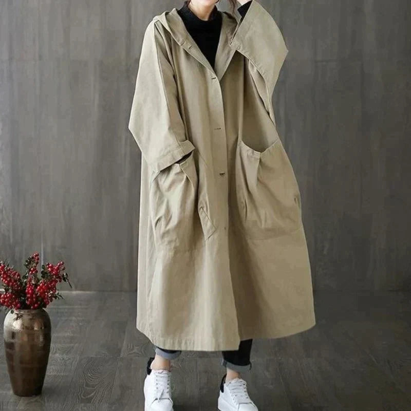 Stilla | Trendy Oversize Trenchcoat