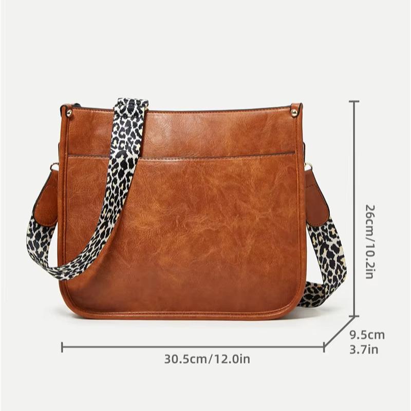 Stilla | Klassisk Læder Skulder Crossbody Taske