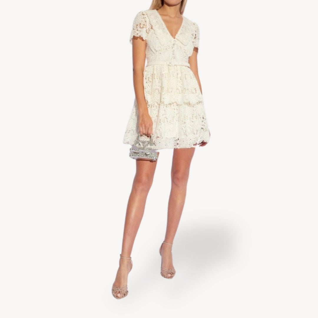 Stilla | Kvinders Blonde Mini Kjole