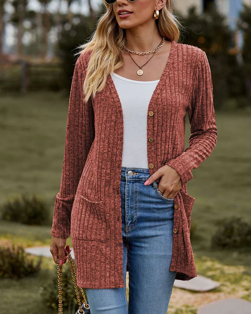 Stilla | Moderigtig og Smidig Cardigan