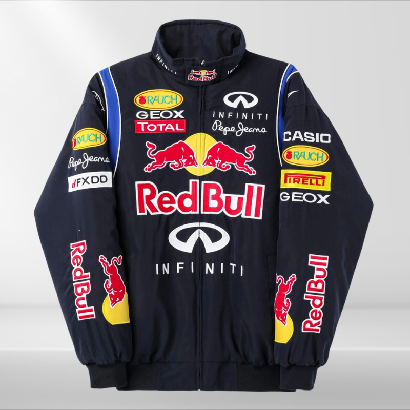 Stilla | Vintage Red Bull Racingjakke - F1 Unisex Retro