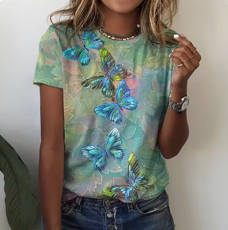 Stilla | Koreansk Dame 3D Rose Blomstermønster Design