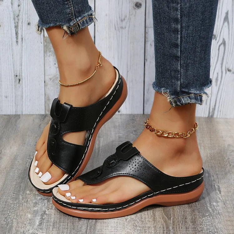 Stilla | Mode Sandaler med Tåsplit