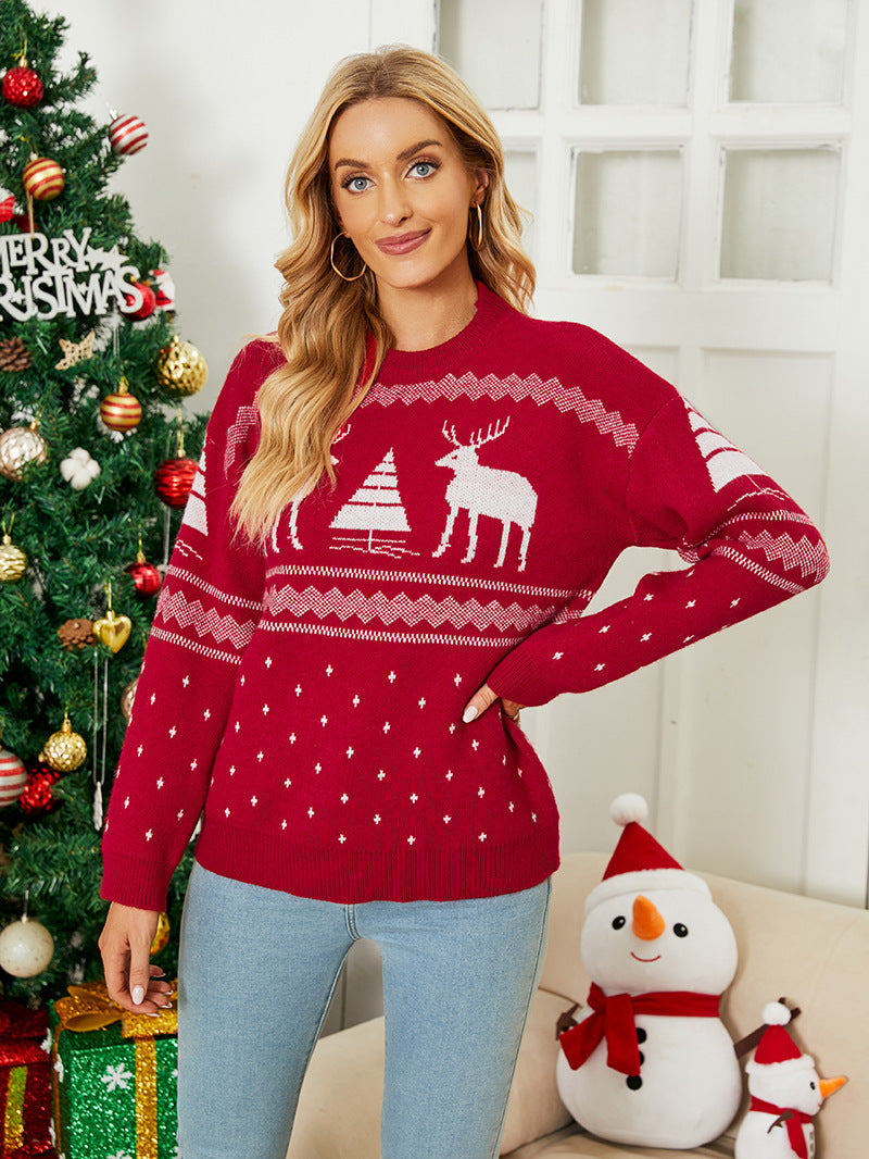 Stilla | Elegant Langærmet O Hals Trykt Sweatshirt