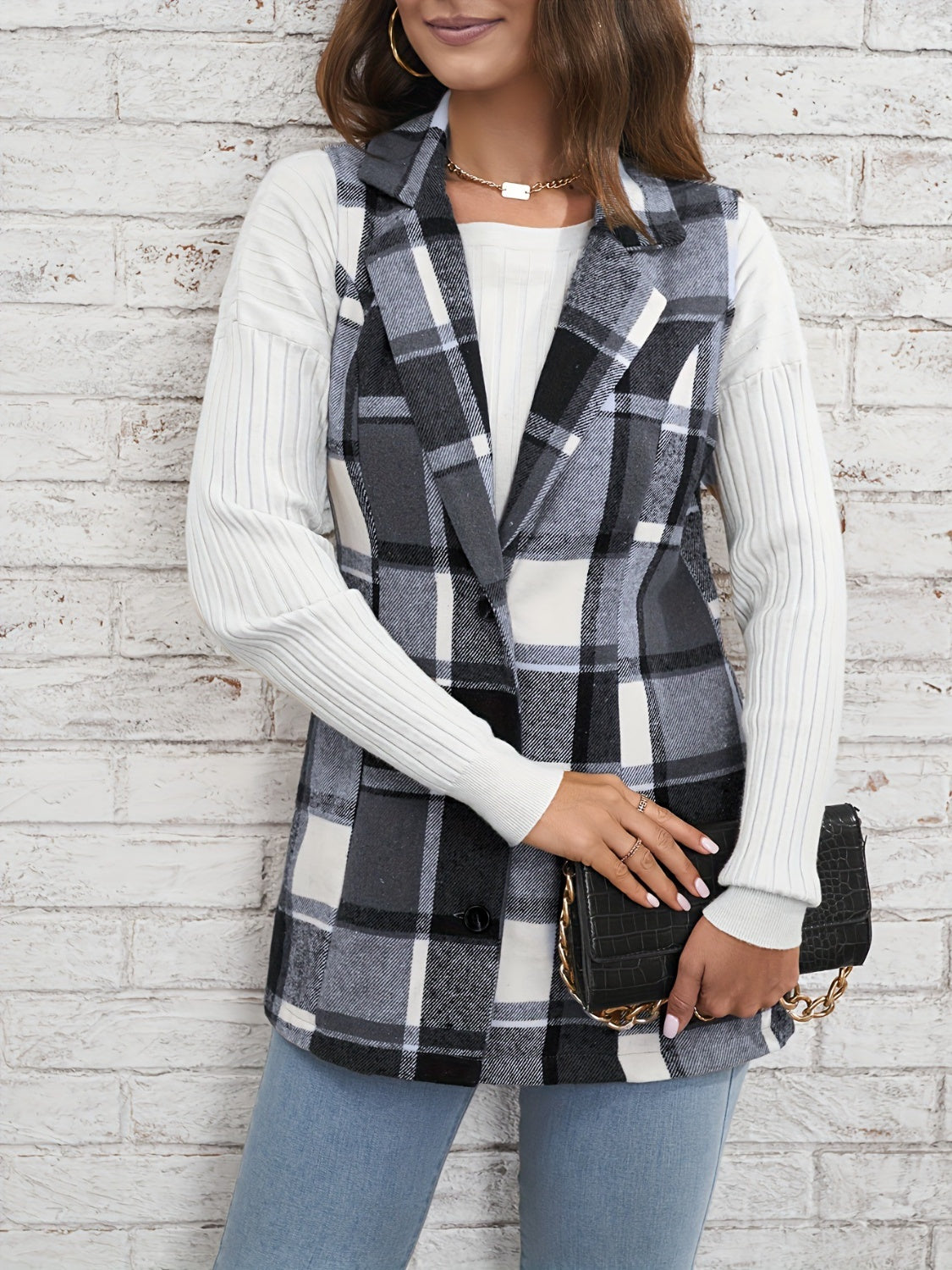 Stilla | Button Down Vest Frakke