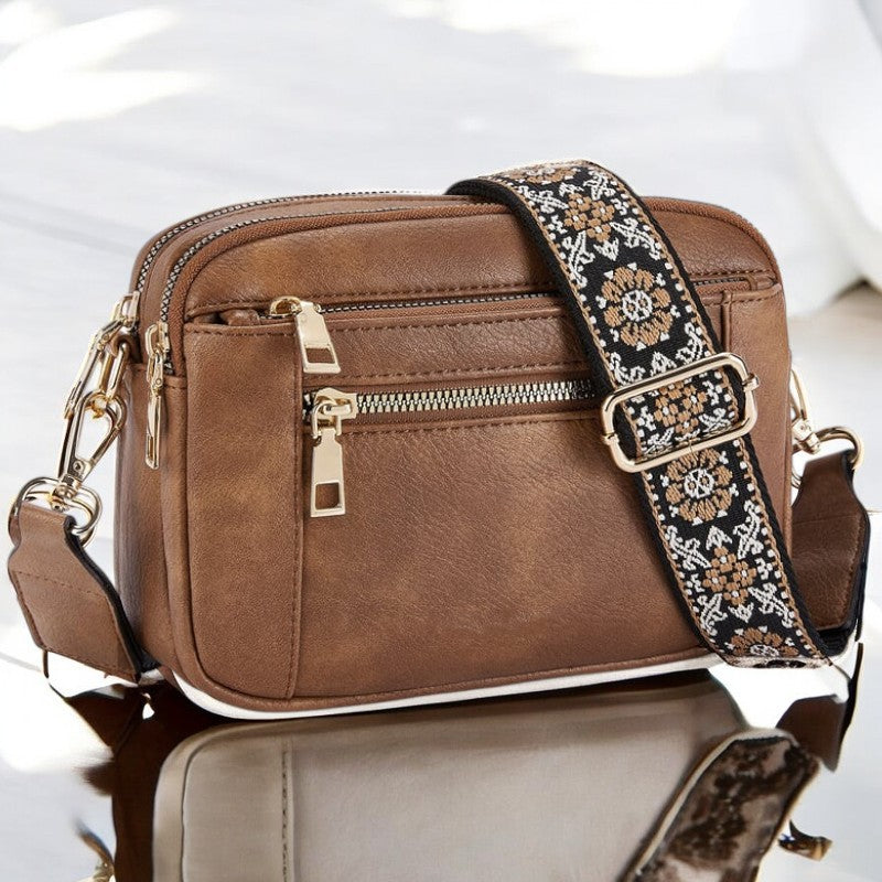 Stilla | Blumen Strop Crossbody Taske